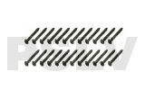 821614 Socket Head Button Self Taping Screws - Black (2x14) x20 GAUI X3  